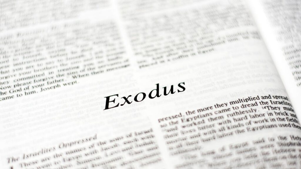 evidências do Êxodo permanece